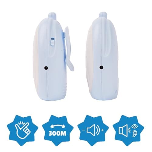 Badabulle Audio Babyphone - Range 300 m - Easy to Use - Compact Babyphone - Image 4
