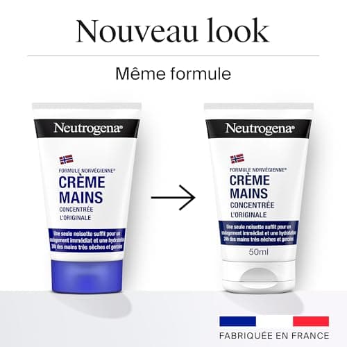 Neutrogena – Concentrated Hand Cream L'Originale Norwegian Formula (tube of 50 ml) – Moisturizing cream for very dry and chapped hands – Immediate relief and hydration 24 hours - Image 4