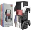 PS5 PS4 Xbox Nintendo Switch Video Game Storage Tower Storage Box for 24 Games - Image 2