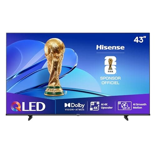 Hisense QLED 43 43E7Q 4K Ultra HD Smart TV VIDAA WiFi Dolby Vision HDMI 2.1 - Image 2