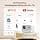 JBL 16W Sound, Yaber Video Projector Auto Focus, Portable WiFi6 Bluetooth Short Throw Projector, Outdoor Native 1080P Overhead Projector, HDMI/USB - White - Image 7