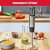 Moulinex QuickChef DD6578 1000W Manual Mixer with Turbo Speed Control with 2 Cutting Accessories, Chopper and Measuring Cup, Splash Proof Dome, Steel - Image 5