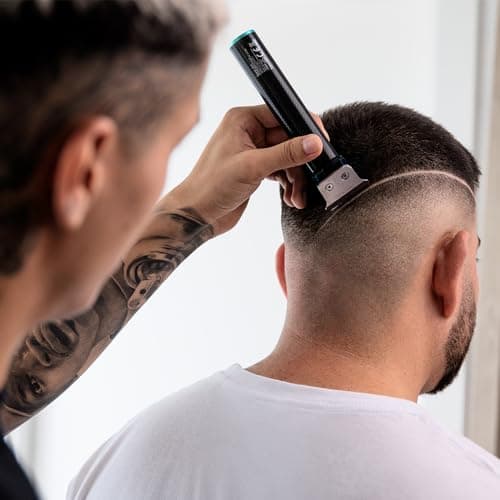 Cecotec Bamba PrecisionCare Profiling Professional Hair & Beard Clipper High Performance Sharp Blade, 4 Guide Combs 1-4mm, Hair & Beard, Autonomy 90 min, Ergonomic - Image 8