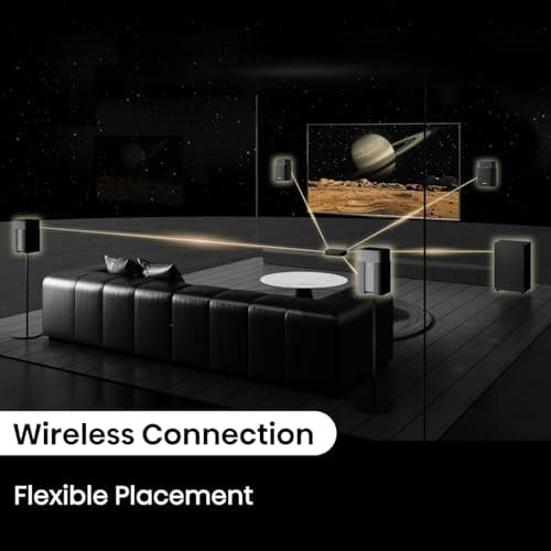 Soundbar Hisense 20015127 HT SATURN 4.1.2 Subwoofer wireless Black - Image 7