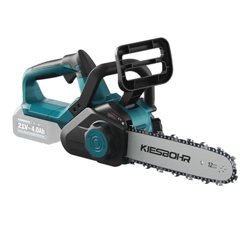 30 cm Battery Chainsaw Compatible with Makita 18V Battery, Cordless and Brushless Electric Chainsaw with Automatic Oiler and Chain Voltage (No Battery or Charger) - Image 2