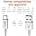 Amazon Basics USB-C to USB-A 2.0 Fast Charging Cable, 480Mbps, USB-IF Certified, for Apple iPhone 16/15, iPad, Samsung Galaxy, Tablets, Laptops, 6ft, White - Image 5