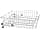 Top Basket (52 x 51 x 16 cm) for Bosch Siemens Neff Viva Dishwasher 00774191 - Image 3
