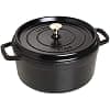 STAUB Enamelled Cast Iron Casserole Dish with Lid, Suitable for All Heat Sources Including Induction, Round 26 cm, 5 L, 6 kg, Matte Black - Image 2