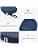 Case Compatible with JBL Tune 510BT 520BT 500 720 BT 770 NC 760 NC, Sony WH-CH520 WH-CH720N, Wireless Earbuds Noise Cancelling Earbuds, Portable Travel Earphone Case (Blue) - Image 4