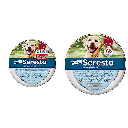 Seresto Dog – Flea and Anti-Tick Collars for Large Dogs – Over 8 kg – 2 Collars & Elanco SERESTO Bodycare – Flea and Anti-Tick Collar for Large Dogs - Image 3
