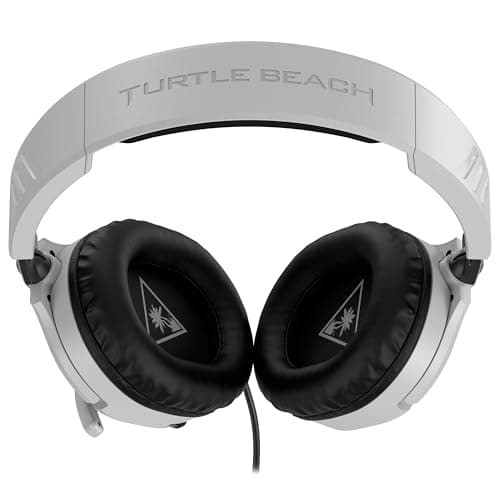 Turtle Beach Recon 70 PlayStation Console Blanche Casque de gaming multiplateforme pour PS5, PS4, PS4 Pro, Xbox Series X, Xbox Series S et Xbox One, PC et Appareils Mobiles avec prise 3,5 mm - Image 5