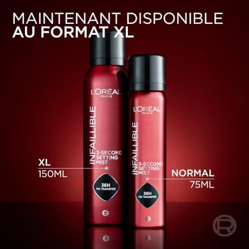 L'Oreal Paris - Waterproof - Transfer Free - Lightweight Formula - Non-Sticky - Water and Sweat Resistant - Lasts Up to 36 Hours - Infallible - 75 ml - Image 8