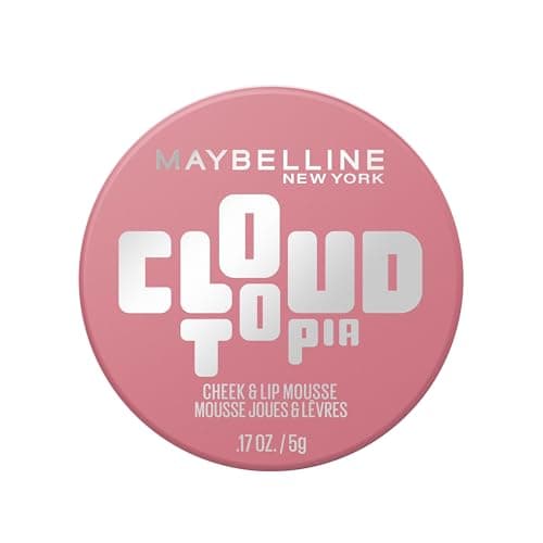 Maybelline New York - Blush en Mousse Multi-Usage - Joues & Lèvres - Fini Mat Flouté - Texture légère - Tenue Jusqu'à 14h - Résiste au Transfert - Cloudtopia - Teinte : 08 Enchanted Mauve - Image 3