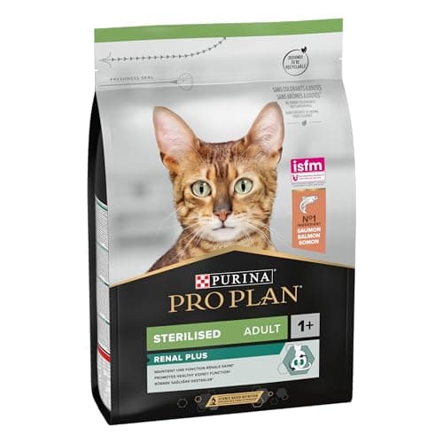 PURINA PRO PLAN | Renal Plus | Cat | Complete Dry Food for Sterilized Adult Cats | Helps Maintain Healthy Kidney Function and Urinary System | Salmon | Bag | Pack of 4 x 3 kg - Image 5