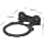 JYD01 Wall Mount for Google Home Mini & Google Nest Mini Wall Mount with Cable Storage for Speakers (Google home mini & Google Nest Mini, Black) - Image 3