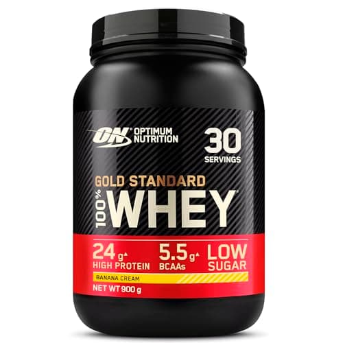 Optimum Nutrition Gold Standard 100% Whey, Protein Powder, Banana Cream Taste, 900 g, 30 Doses - Image 3