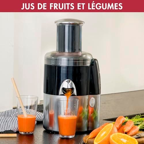 Magimix Juice Expert 5 Multifunctional Juice Extractor 5 – Juice Juicer, Cold Extractor, Vegetable Cutter & Spiralizer, Ultra-Quiet, Made in France, Black - Image 5