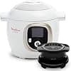 Moulinex Cookeo+ with Extra Crisp, Multicooker, Air fryer, 10cooking modes, Pressure cooking, Easy Step-by-step recipes, CE85XCF0, White - Image 2