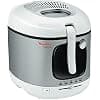 Moulinex Oil fryer, 3 L tank, non-stick coating, thermostat, indicator light, patented filter sieve, carbon filter, Mega AM480070, white/silver - Image 2