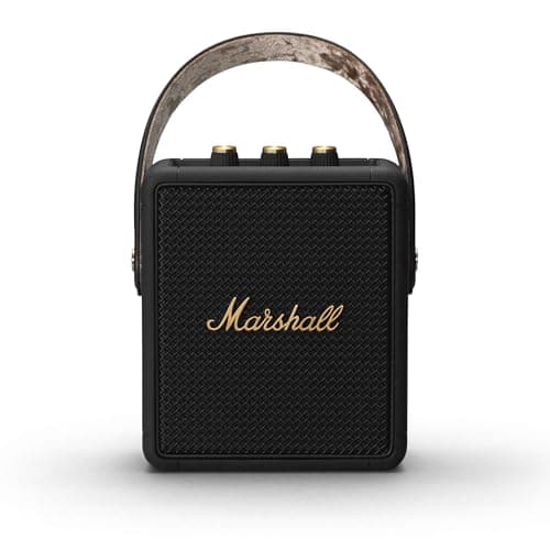 Marshall Stockwell II Enceinte Bluetooth Portatif - Noir et Laiton[Exclusif Amazon] - Image 2