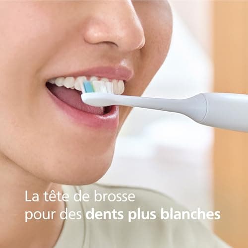 Philips Sonicare W2 Optimal White - Têtes de brosse à dents de rechange d'origine, blanc, lot de 4, HX6064/87 - Image 4