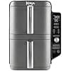 NINJA Double Stack XL Deep Fryer, Oil Free Deep Fryer, Vertical 2-Drawer Deep Fryer, 4 Cooking Levels, 2 Drawers and 2 Racks, Compact Design, 9.5L Capacity, 6 Cooking Functions, 8 Servings, Grey SL400EU - Image 3