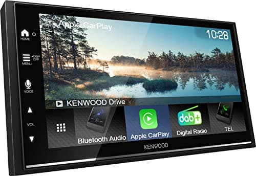 KENWOOD DMX7722DABS - 6.8" Digital AV Media Receiver with Wireless CarPlay and Android Auto (4 x 50W, DAB+/FM, BT, 3 Pre-Out 2.5V, USB, iPod/iPhone Control) - Image 4