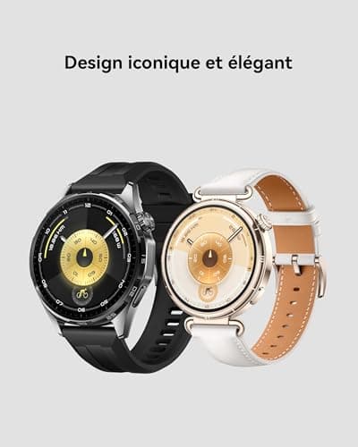 HUAWEI Watch GT 6 GPS 46mm Smartwatches, 1.47 Inch AMOLED Display, Up to 21 Days Battery Life, Professional Cycling, Compatible with iOS and Android, ECG Analysis, Black - Image 7