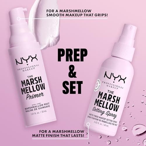NYX Professional Makeup Marshmellow Anti-Shine Mattifying Makeup Fixing Spray - Image 6