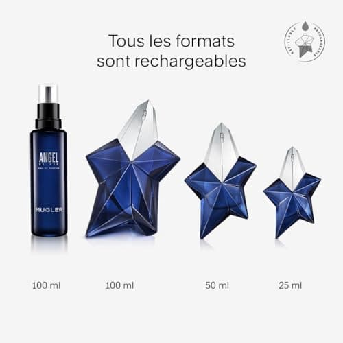 MUGLER Angel Elixir Refillable Eau de Parfum for Women, Woody Floral, Feminine Fragrance - Image 6