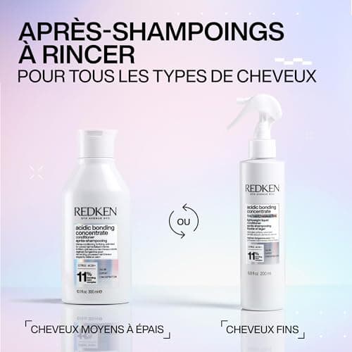 REDKEN - Deep Repair Conditioner for Very Damaged & Dry Hair - Immediate Hair Transformation - Citric Acid Bonding Treatment Complex - Acidic Bonding Concentrate - 300ml - Image 7