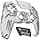 eXtremeRate Luna Redesigned Case for PS5 Controller BDM-010/020/030/040, Replacement Faceplate Touchpad Rings Buttons, Shell Cover Pad for PS5 Controller, Light Black - Image 6