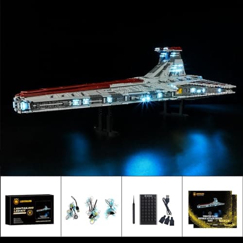 LIGHTAILING LED Lighting Kit for Lego- 75367 The Venator Class Assault Cruiser of the Republic Model - LED Light Set Compatible with Lego Model (Not Incluso nel Modello) - Image 7