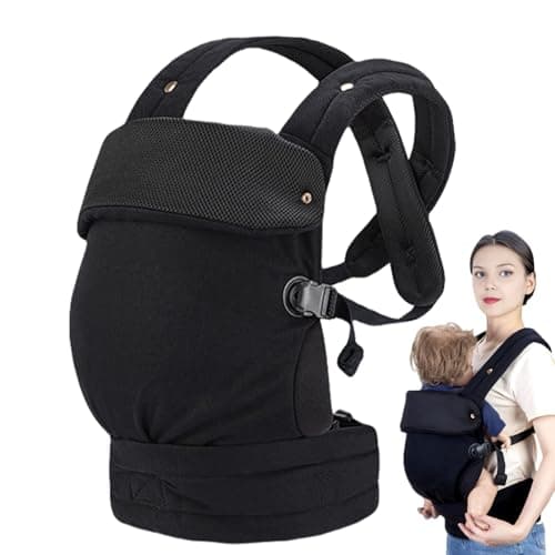 Porte-Bébé Sac À Dos Pour | Équipement De Sortie Réglable Souple Ergonomique Et Léger,Porte-Bébé Confortable Pour Papa Et Maman - Pour Papa Voyage Courses Quotidien Sorties - Image 8
