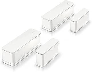 Bosch Smart Home - Contact de porte/fenêtre II plus, protection anti-effraction avec capteur intelligent pour détecter des chocs, compatible avec Amazon Alexa et l’Assistant Google, blanc, lot de 2