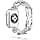 Swarovski Sparkling Chain Bracelet, For Apple Watch 40mm & 41mm, Silver Tone, Stainless Steel - Image 6