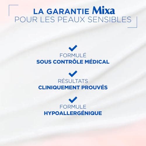 Mixa Expert Peau Sensible - Crème Cica Réparation - Réparation Effet Longue Durée - Peaux Très Sèches et Rugueuses - Visage, Corps, Mains - Hypoallergénique - 400ml - Image 7