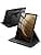 JETech Rotating Case for Samsung Galaxy Tab S10+ 2024/Tab S9 FE+/S9+ 2023 12.4 Inch with S Pen Holder, 360 Degree Rotation Protective Stand Case Cover with Transparent Back (Black) - Image 2