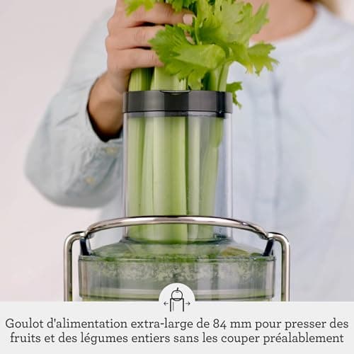 Sage - The Nutri Juicer Cold - Juicer - Juicer - Juicer - Smoothies - Silver - Image 6