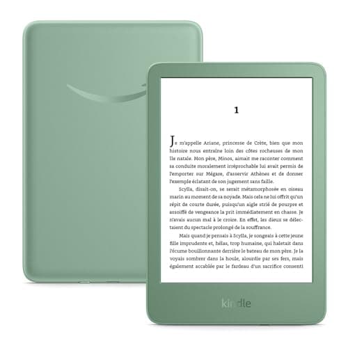 New Amazon Kindle (16 GB) – Lightest and most compact Kindle with glare-free display, faster page turns, adjustable front light and long battery life – With Ads – Matcha - Image 4