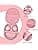 XANAD Hard Carrying Case for JBL Tune 520BT / Sony WH-CH520 / Beats Studio Pro/Solo 4 / Studio3 / Solo 3 Magnetic Slot Headphone Case (Pink) - Image 8