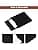 HoYiXi Universal Case for 6 Inch Kindle/Kobo/Voyaga/Lenovo/Pocketbook/Sony/Tolino E-Book E-Reader Lightweight Leather Pouch Case for 6 Inch Ebook - Black - Image 5