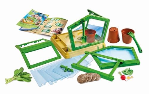 Clementoni Clementoni 59383 Galileo Lab My New Greenhouse, Planter and Seeds for Mini Gardeners and Herbal Botanists, Toy for Children from 7 Years - Image 6