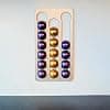 PODY® • Stand, Coffee Pod Storage • Adhesive • Nespresso Vertuo Compatible • Silver Composite Aluminium - Image 4