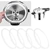 Pressure Cooker Sealing Ring 5pcs Instant Pot Sealing Rings Different Sizes Silicone Pressure Cooker Replacement Seals for Stainless Steel Pressure Cooker Parts (26cm) - Image 7