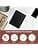 HoYiXi Universal Case for 6 Inch Kindle/Kobo/Voyaga/Lenovo/Pocketbook/Sony/Tolino E-Book E-Reader Lightweight Leather Pouch Case for 6 Inch Ebook - Black - Image 6