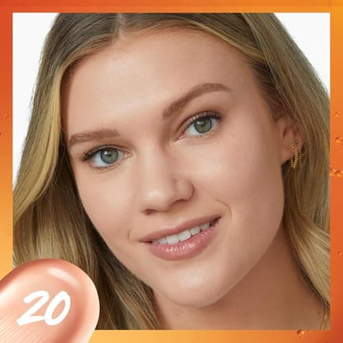 Maybelline New York - Fond de Teint Fluide - Glow & Soin de la Peau - À la Vitamine C - Longue Tenue 24H - Formule Vegan - Superstay Skin Tint - Teinte : 20 - 30 ml - Image 3