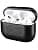 Leather Case for AirPods Pro 3 2025, ICARER Leather Shock-Resistant Premium Case Cover for Apple AirPods Pro 3 2025 Headset Charging (LED Visible) Support Wireless Charger - Black - Image 2