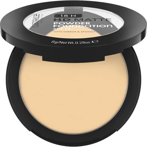 Catrice Cosmetics 18H HD Matte Powder Foundation fond de teint, longue durée, matifiant, couvrant, mat (8g) - Image 3