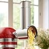 GVODE Stainless Steel Mandolin for KitchenAid Blender - KitchenAid Accessory with 4 Stainless Steel Blades, Dishwasher Safe (Silver) - Image 6